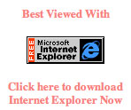 An example screenshot from a website that says “Best Viewed with” followed by an icon for Microsoft Internet Explorer which contains a “Free” image and followed by “Click here to download Internet Explorer Now”.